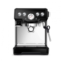 Cafeteira Elétrica Programável Expresso Automático com Vaporizador, Aço Inoxidável 1650W Prateada, 110v, BREVILLE BES840BSXL, Prateado