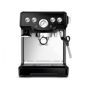 Cafeteira Elétrica Programável Expresso Automático com Vaporizador, Aço Inoxidável 1650W Prateada, 110v, BREVILLE BES840BSXL, Prateado