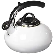 Chaleira 2 Litros Em Aço Inoxidável Alça Ergonômica Lavadora de Pratos Cor Branca, CUISINART CTK EOS15W, Branco