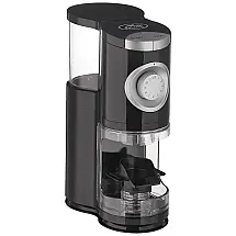Moedor de Café Elétrico 2 em 1 Automático até 200g Aço Inoxidável, 110v, SOLOFILL SOLOGRIND, Preto