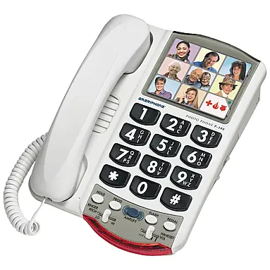 Telefone com Fio para Sênior