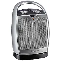 Aquecedor Cerâmico Portátil Portátil Termostado Ajustável 1500W, LASKO 5409, Cinza
