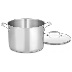 Caldeirão Clássico do Chef 10 Litros em Aço Inoxidável, Cuisinart 76610 26G