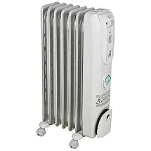 Aquecedor a Óleo Portátil 3 Configurações Temperatura Sem Montagem e Manutenção no Óleo, DELONGHI EW7707CM, Branco