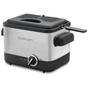 Fritadeira Elétrica 1 L de Capacidade, Aço Inoxidável, 110V 1000W, Cuisinart