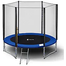 Cama Elastica Capacidade até 150 kg e Tamanho 2 Metros, ExacMe, Azul