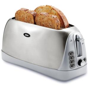 Torradeira de 4 Fatias 7 Configurações, 1500W, Aço Inoxidável, 110v, OSTER TSSTTR6330 NP, Prateado