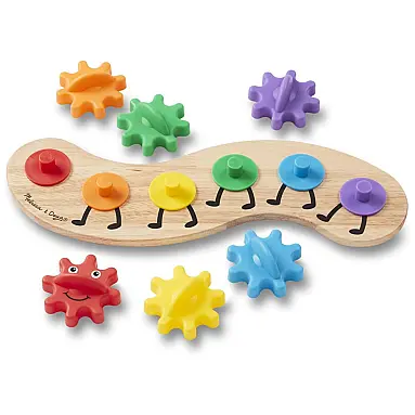 Brinquedo de Engrenagens Infantil Rainbow