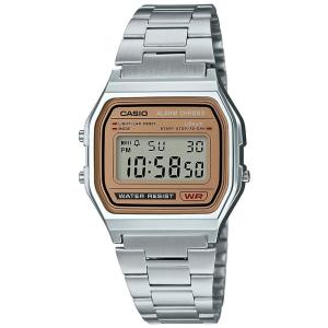 Relógio Masculino Digital Classic, CASIO A158WEA 9CF, Prateado