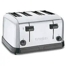 Torradeira Elétrica, 4 fatias, WarCT, 110v, WARING WCT708, Prateado