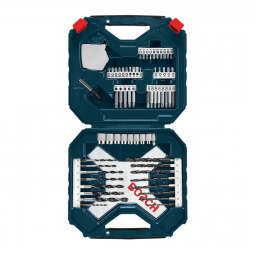 Kit de Brocas 65 Peças com Estojo, BOSCH MS4065, Verde Escuro