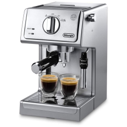 Máquina de Café Expresso e Cappuccino Bar Pump, DELONGHI ECP3630, Prateado