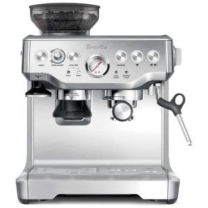 Máquina de café expresso, aço inoxidável, BREVILLE BES870XL, Prateado