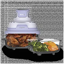 Fritadeira a Ar Ninja Crispi FN101PU 4-em-1 Vidro Cinza Pomba 110V