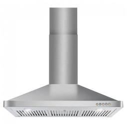 Coifa de parede 91cm COSMO inox escovado 646 m³/h comando por botão filtros permanentes LED 110V