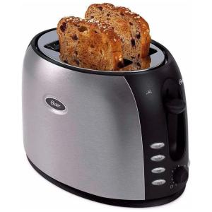 Torradeira Elétrica, 2 Fatias, Aço Inoxidável, 7 Configurações, 110v, OSTER TSSTJC5BBK, Preto