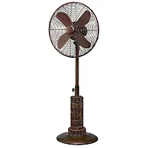 Ventilador de Piso Designer Aire com 3 Velocidades, 110V, Deco Breeze, Cobre