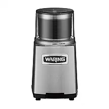 Moedor de Café Motor 1 HP 20000 RPM até 500g Aço Inoxidável, 175W, 110v, WARING WSG60, Prateado
