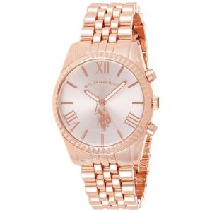 Relógio Feminino Analógico em Quartzo em tons de rosa e dourado, U.S., U.S. POLO ASSN. USC40060, Dorado