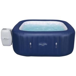 Spa Inflável Hidromassagem para 6 Pessoas com 114 Jatos Calmantes e Tampa Isolada, Bestway Hawaii , Azul