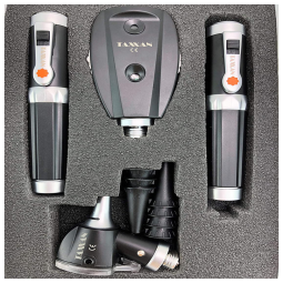 Conjunto de Otoscópio TAXXAN PRO ENT, Profissional