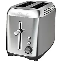 Torradeira Elétrica de 2 Fatias, Aço Inoxidável, 1200W, 110v, BLACKDECKER TR3510SD, Prateado