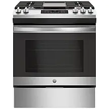 Fogão a Gás de Embutir GE JGSS66SELSS Aço Inoxidável 220V