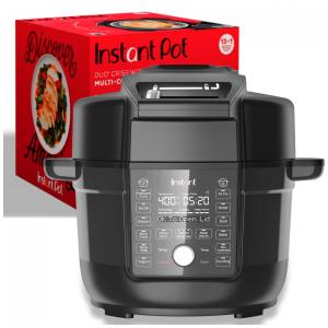 Panela de Pressão Elétrica Multifunções 6.5L com 13 Predefinições e Painel de Led, 110V 1500W, INSTANT POT 140 0068 01, Preto
