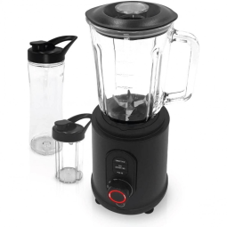 Liquidificador de Bancada Lumme 1.4L, 6 Velocidades, 700W 110V, Preto