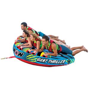 Boia Rebocável Aquática para 4 Pessoas, WOW SPORTS, Azul