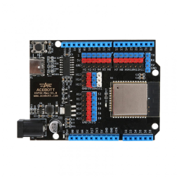 Placa de desenvolvimento ACEBOTT ESP32 Max V1.0 QA007 USB‑C Wi‑Fi Bluetooth 4 MB compatível Arduino IDE e MicroPython