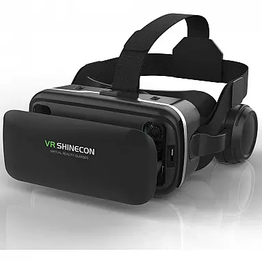 Óculos Realidade Virtual Fone de