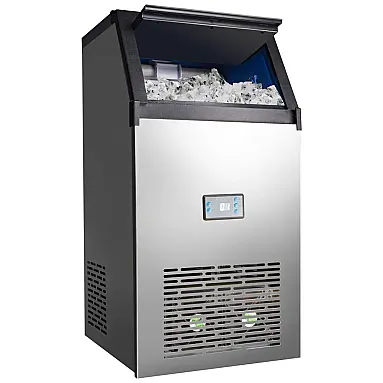 Máquina de Gelo Profissional, Produz