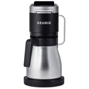 Máquina de Café Expresso com Cápsula de Dose única e Jarra Térmica, 110V 1500W, Keurig K Duo Plus, Prata