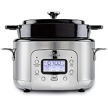 Panela Elétrica Multifuncional 5L, Programável, Aço Inoxidável, 110V 1200W, ALL CLAD SD922D51, Prateado