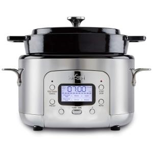 Panela Elétrica Multifuncional 5L, Programável, Aço Inoxidável, 110V 1200W, ALL CLAD SD922D51, Prateado