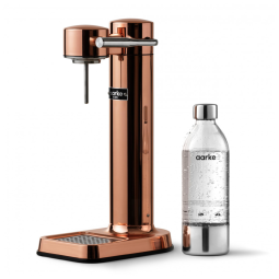 Máquina Sifão para Gaseificar Água com Garrafa de Plástico sem BPA, Aarke, Cobre