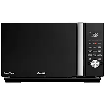 Micro ondas de Bancada 45 Litros Multifuncional de Aço Inoxidável, 1000W, 110v, GALANZ GSWWA16BKSA10, Preto