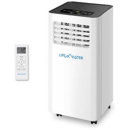 Ar Condicionado Portátil LifeMaster 8.000 BTU, Climatizador de Ambiente com Controle Remoto Digital para Ambientes de até 32,5 m²