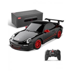 Carrinho de Controle Remoto Porsche 911G Licenciado para Adultos e Crianças, BEZGAR, Preto