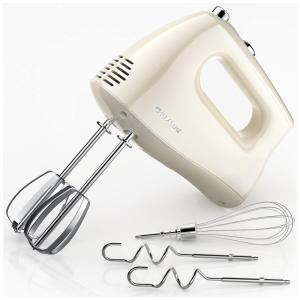 Batedeira de Mão com 5 Velocidades e Acessórios de Aço Inox, 110v, CHEFLEE, Creme