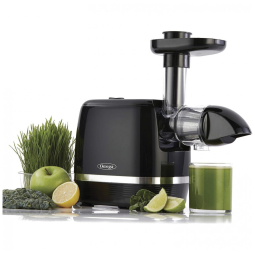 Extrator Slow Juicer Omega H3000R Preto 0,5L 150W Compacto Horizontal Plástico Desmontável 110V
