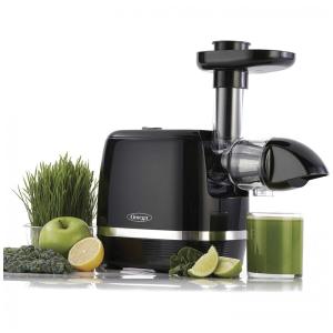 Extrator Slow Juicer Omega H3000R Preto 0,5L 150W Compacto Horizontal Plástico Desmontável 110V
