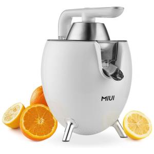 Espremedor Elétrico de Frutas MIUI em Aço Inoxidável, 650W, Branco