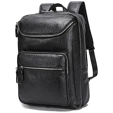 LANNSYNE Mochila Unissex de Couro