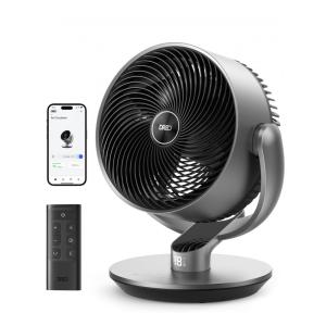 Ventilador de Mesa Inteligente com 9 Velocidades, 6 Modos, Temporizador, 110V 48W, Dreo, Cinza Prata
