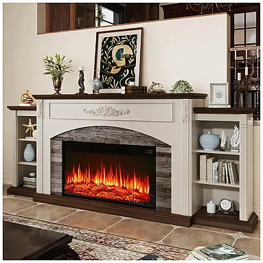 Lareira Elétrica BlankSpace 203x90cm 1400W