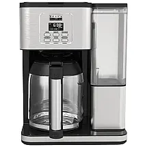 Cafeteira Elétrica Programável 4.3L em Aço Inoxidável com Painel Digital, 1200W, 110v, BELLA 90102, Prateado