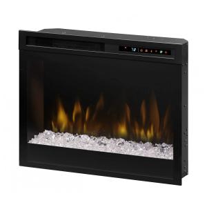 Lareira Elétrica de Embutir A53x58L com Controle Remoto e Acrílico Ember, 110V, Dimplex XHD28G, Preta