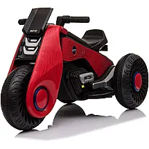Moto Elétrica Infantil com Entrada USB Movida a Bateria 6V para Crianças de 3 Anos ou Mais, TEEKER, Branco